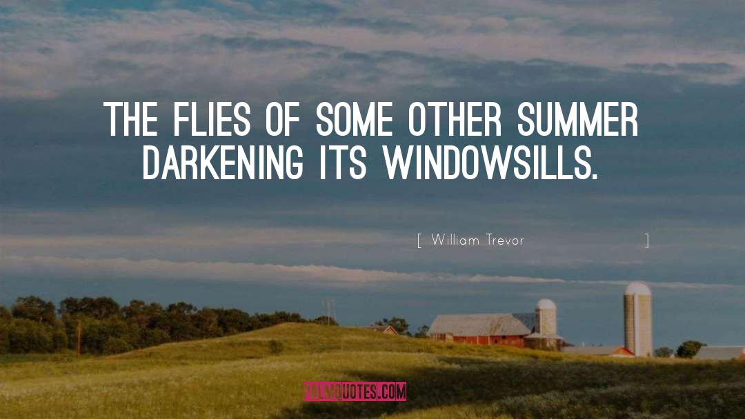 Windowsills quotes by William Trevor