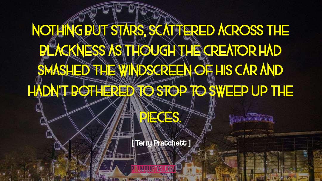 Windscreen quotes by Terry Pratchett