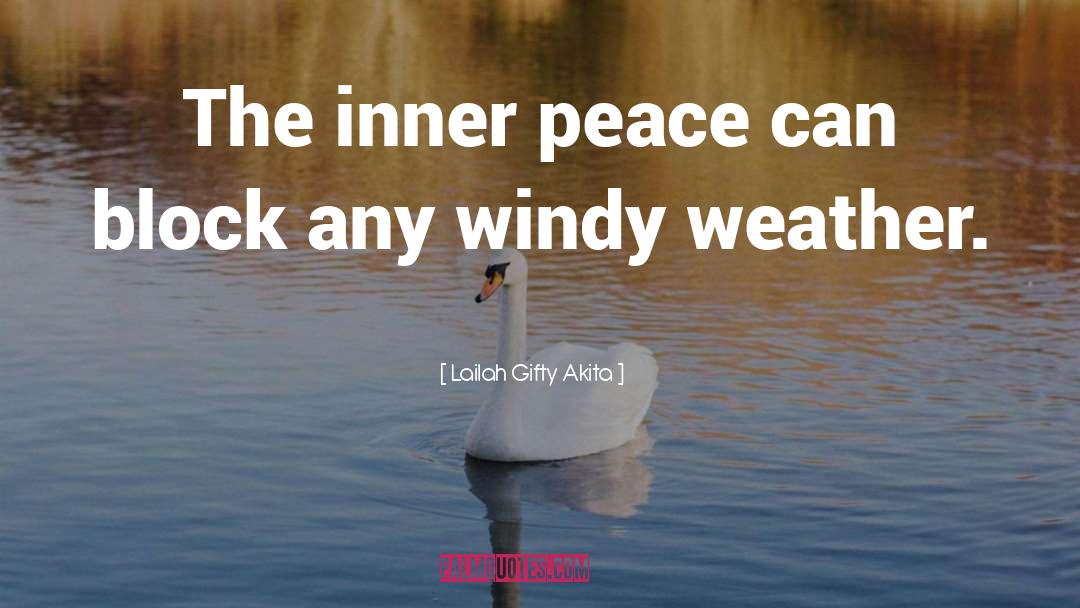 Windy quotes by Lailah Gifty Akita