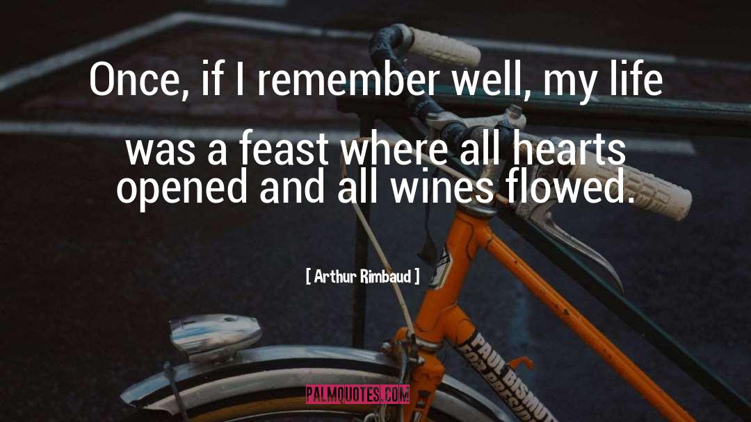 Wine Cellar quotes by Arthur Rimbaud