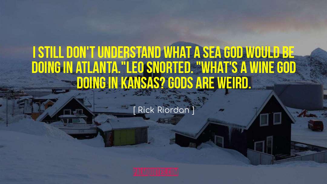 Wine God quotes by Rick Riordan