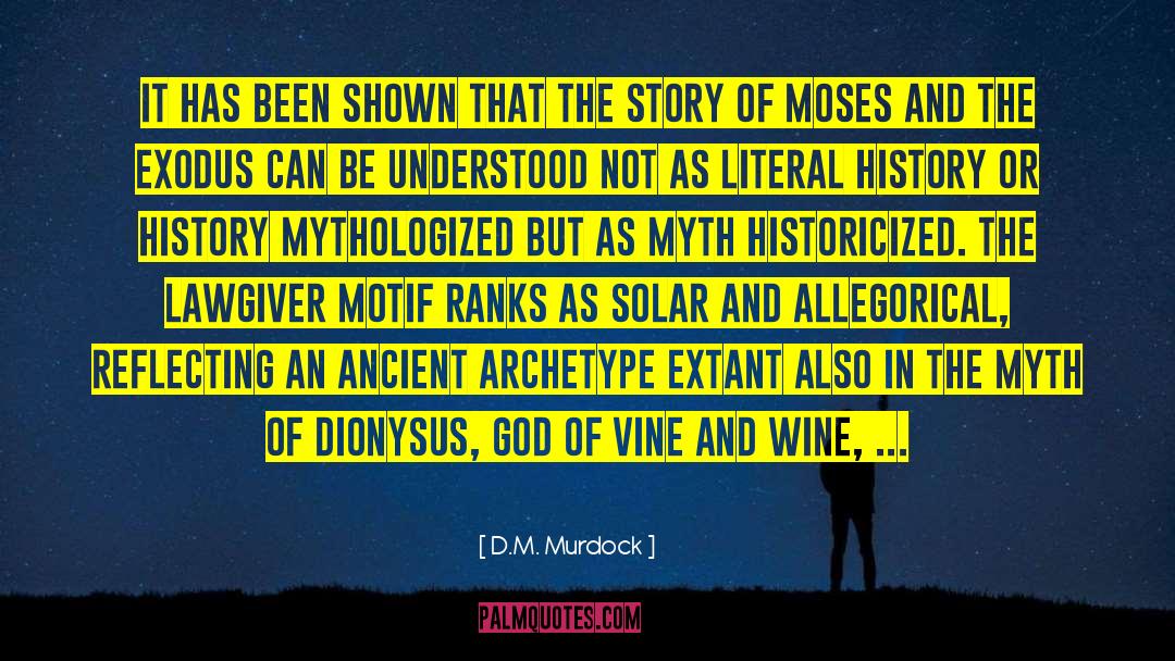 Wine Lists quotes by D.M. Murdock