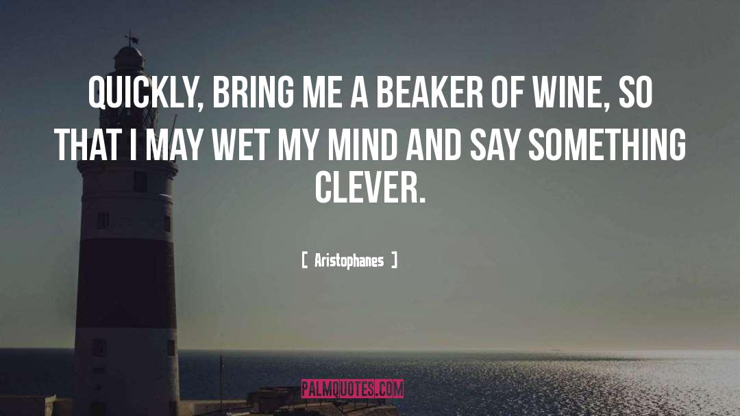 Wine quotes by Aristophanes
