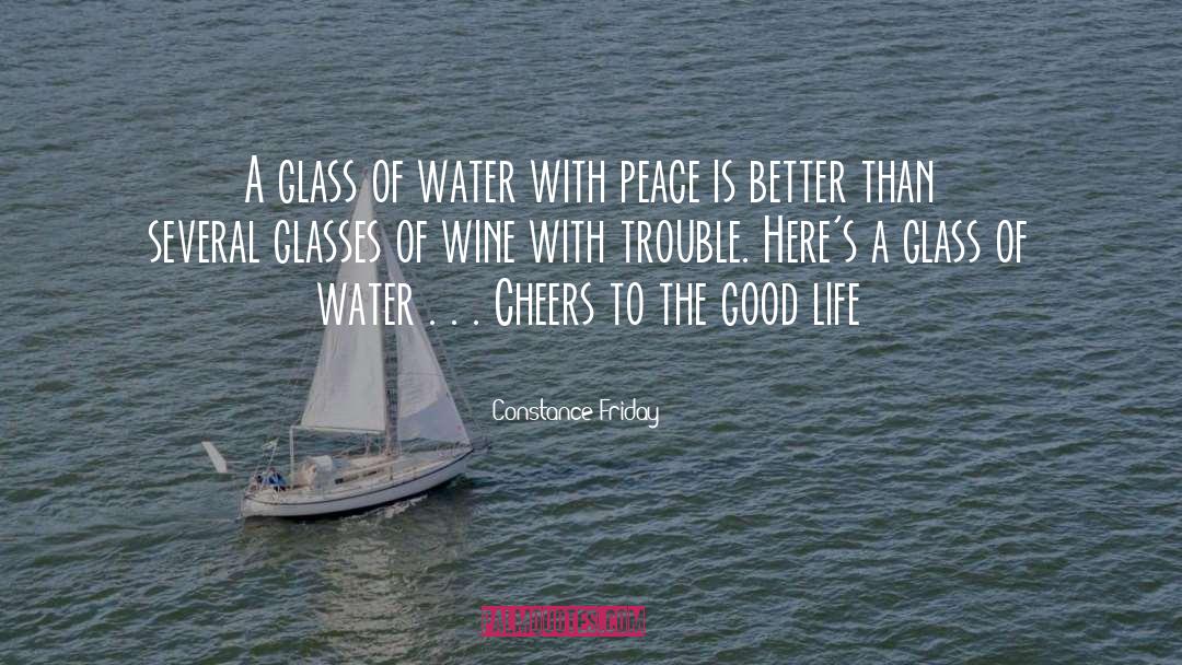Wine quotes by Constance Friday