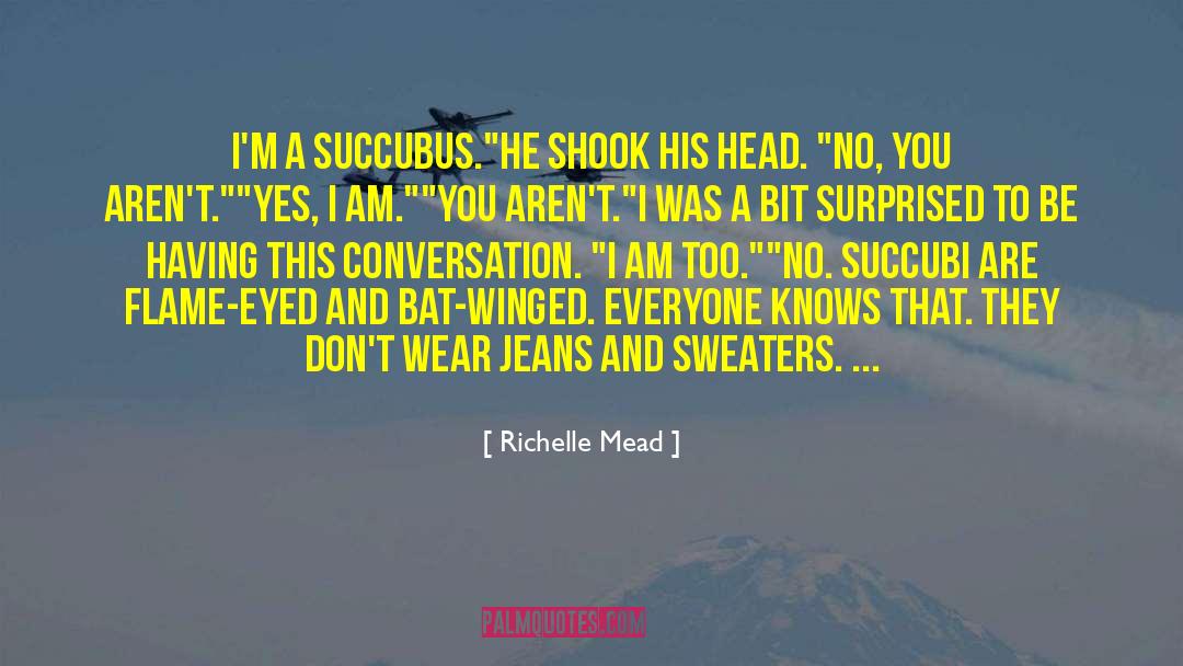 Winged Monster quotes by Richelle Mead