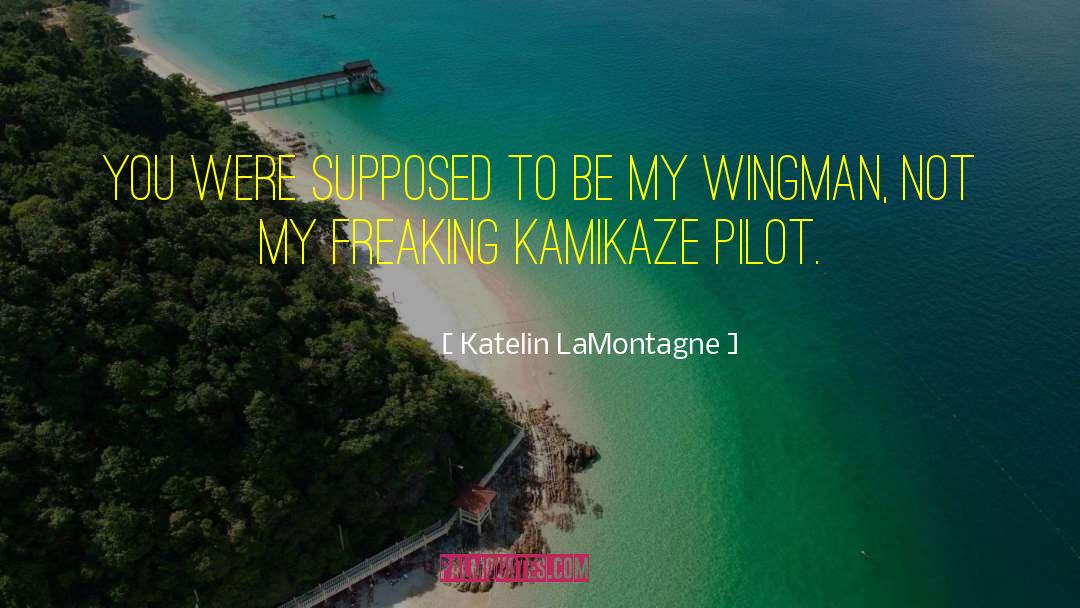 Wingman quotes by Katelin LaMontagne