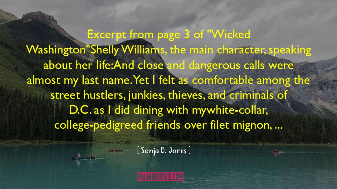 Wings Of The Wicked quotes by Sonja D. Jones