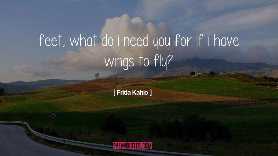 Wings To Fly quotes by Frida Kahlo