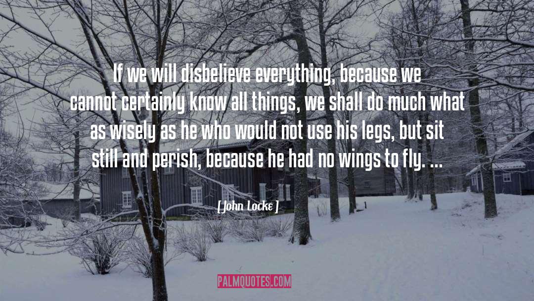 Wings To Fly quotes by John Locke