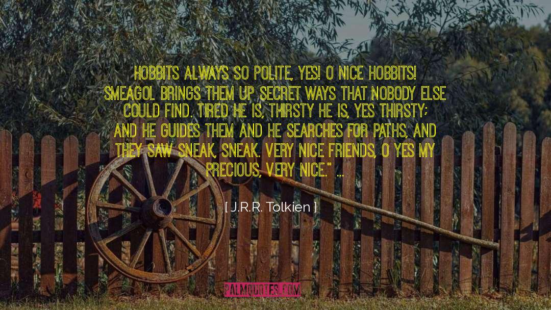 Wink Wink Nudge Nudge quotes by J.R.R. Tolkien