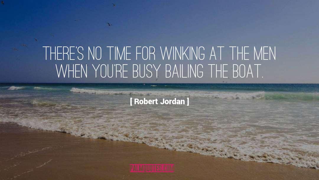 Winking quotes by Robert Jordan