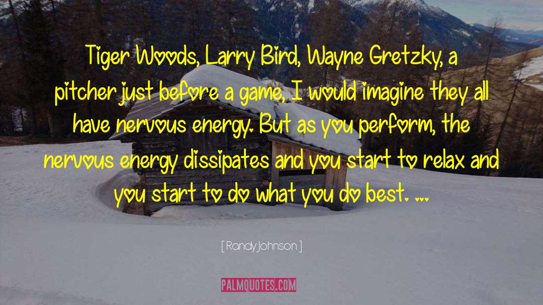 Winnen Bird quotes by Randy Johnson