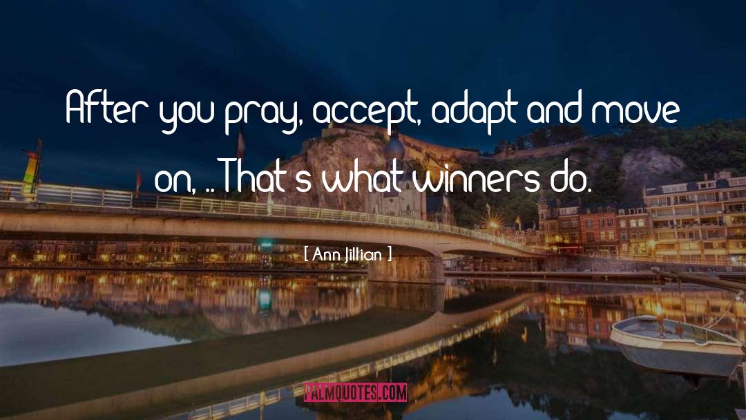 Winners Mentality quotes by Ann Jillian