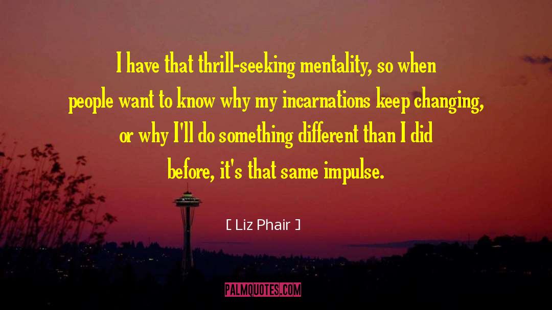 Winners Mentality quotes by Liz Phair