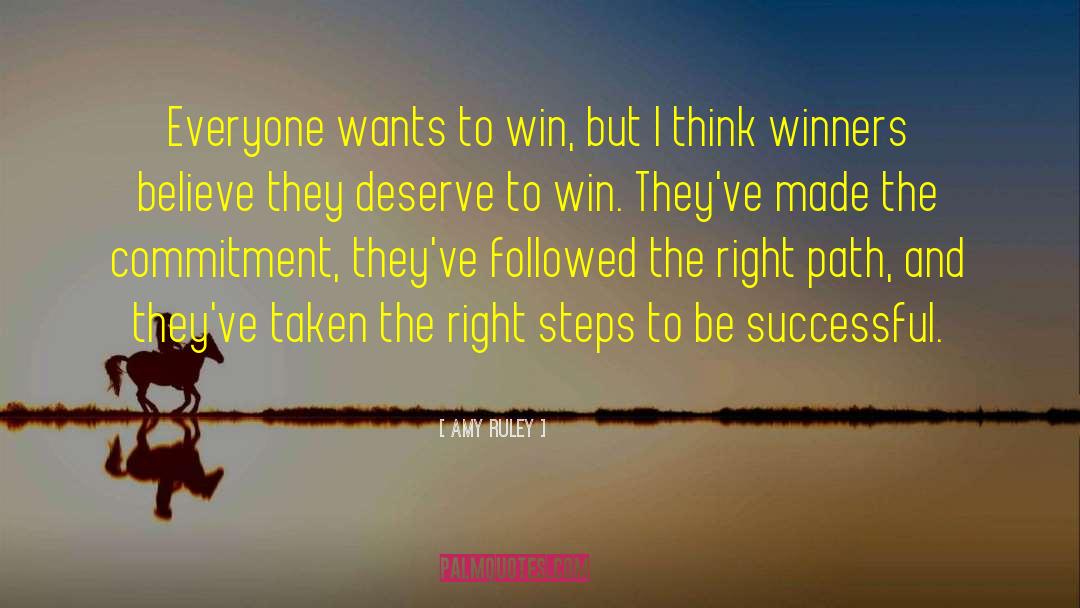 Winners Vs Losers quotes by Amy Ruley