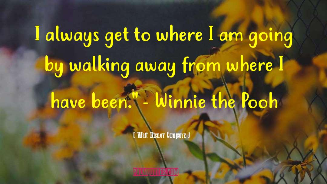 Winni The Pooh quotes by Walt Disney Company