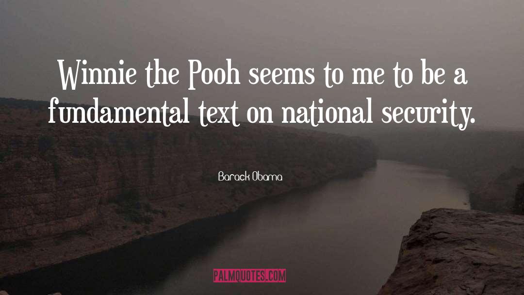 Winnie The Pooh Milne quotes by Barack Obama