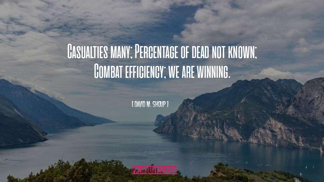 Winning Championships quotes by David M. Shoup