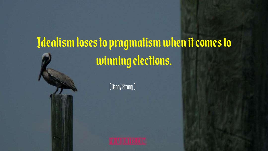 Winning Elections quotes by Danny Strong