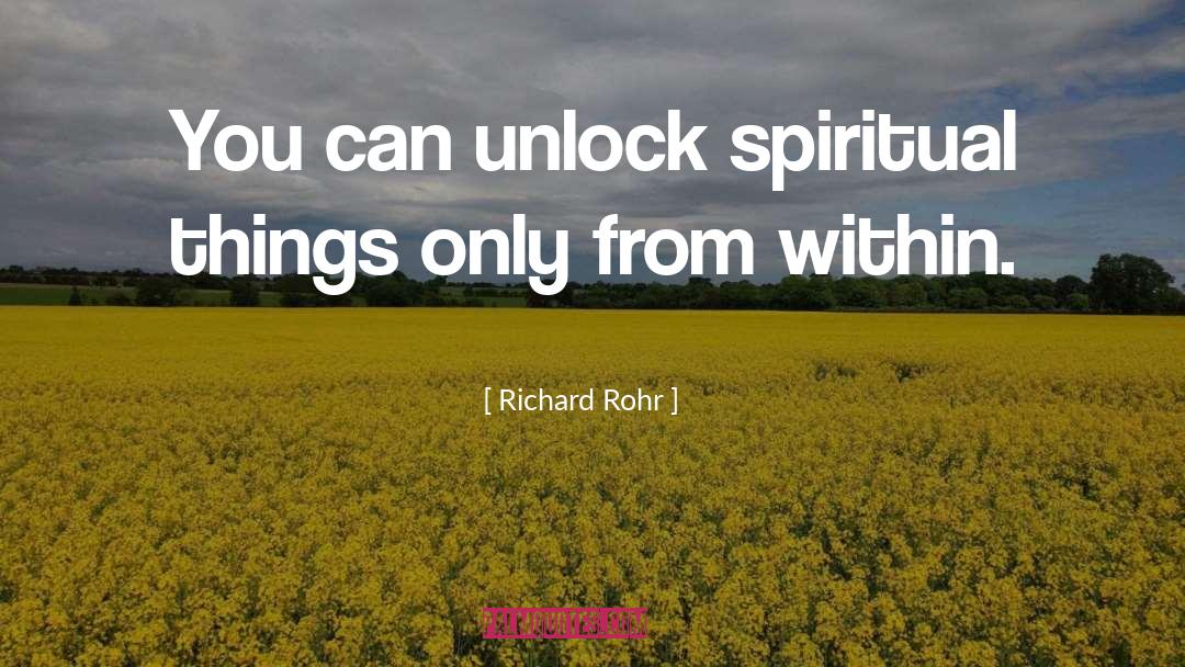 Winning From Within quotes by Richard Rohr