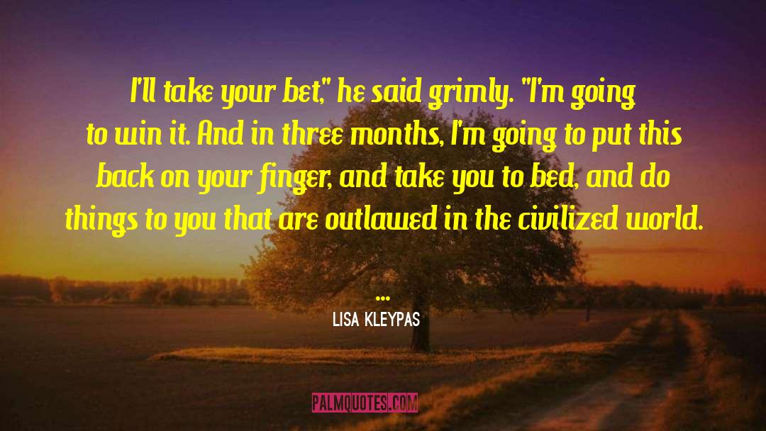 Winning Habit quotes by Lisa Kleypas