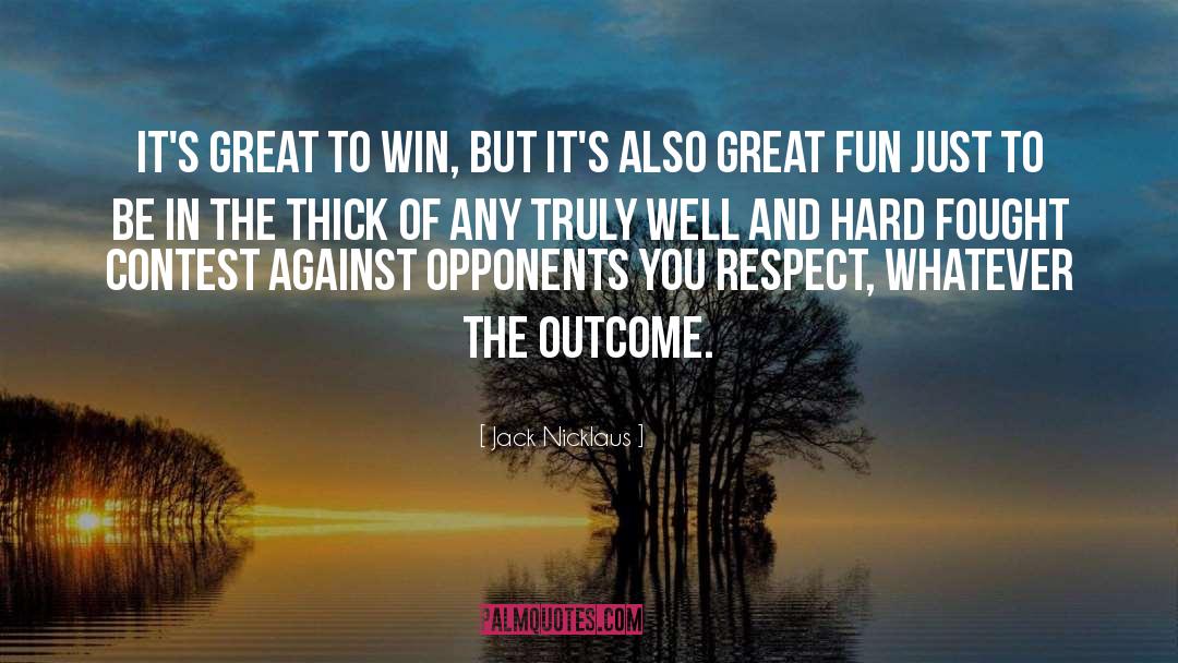 Winning Losing quotes by Jack Nicklaus