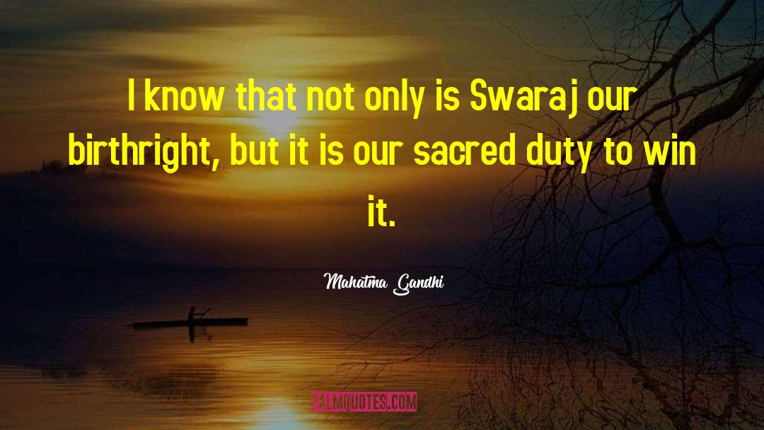 Winning Mentality quotes by Mahatma Gandhi