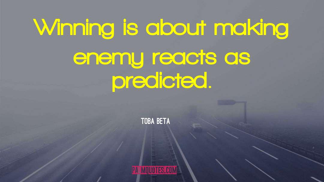 Winning Mind quotes by Toba Beta