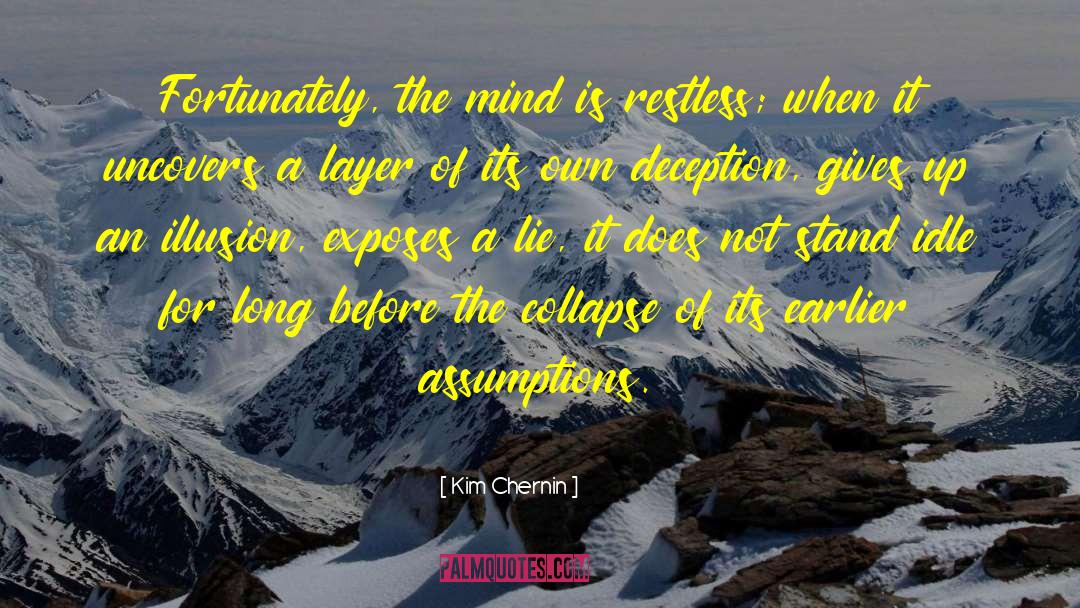 Winning Mind quotes by Kim Chernin