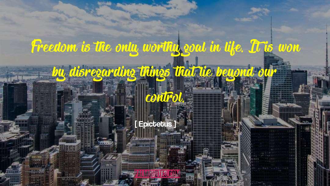 Winning Self Control quotes by Epictetus