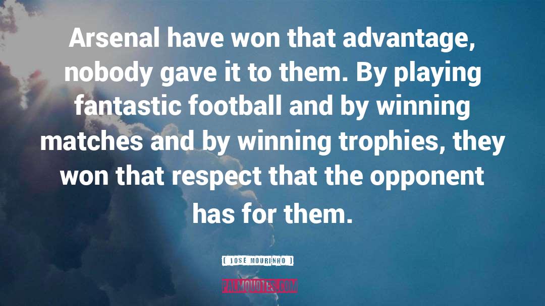 Winning The Lottery quotes by Jose Mourinho