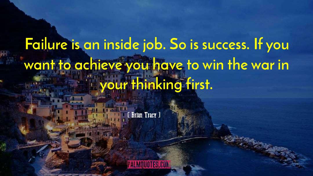 Winning The Lottery quotes by Brian Tracy