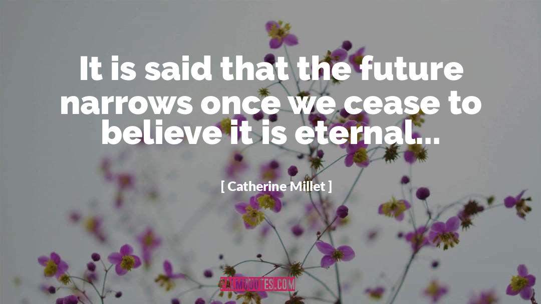 Winnower Millet quotes by Catherine Millet