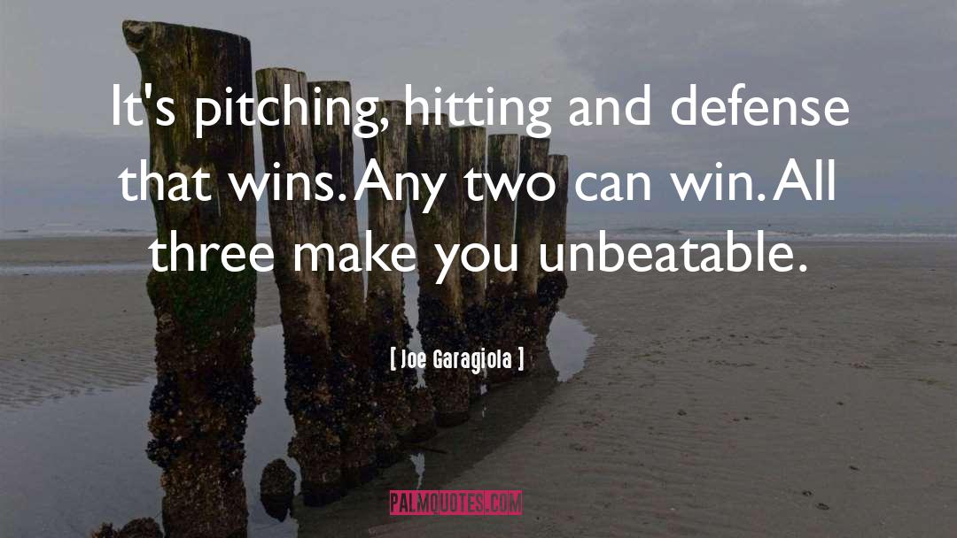 Wins And Losses quotes by Joe Garagiola