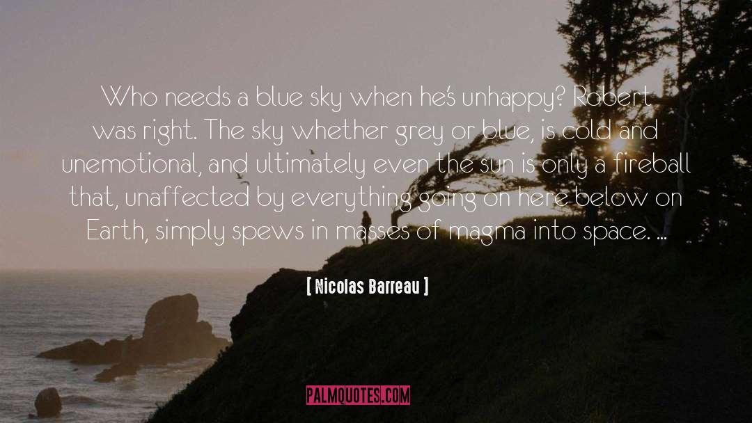 Winter Blue Sky quotes by Nicolas Barreau