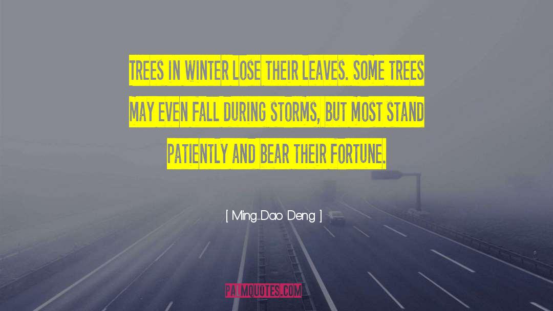 Winter Cold quotes by Ming-Dao Deng