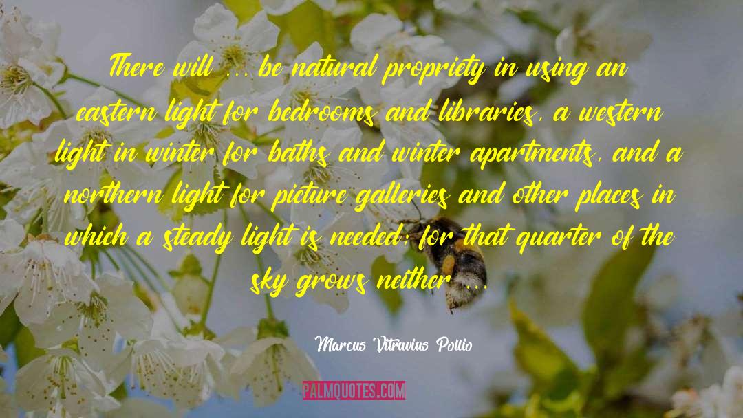 Winter Light quotes by Marcus Vitruvius Pollio