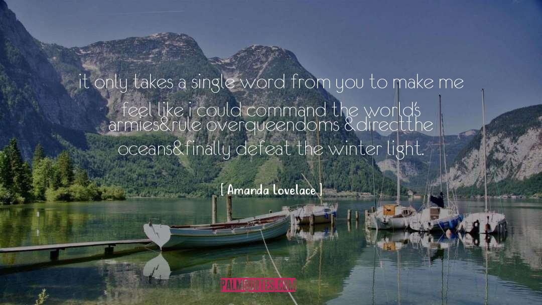 Winter Light quotes by Amanda Lovelace