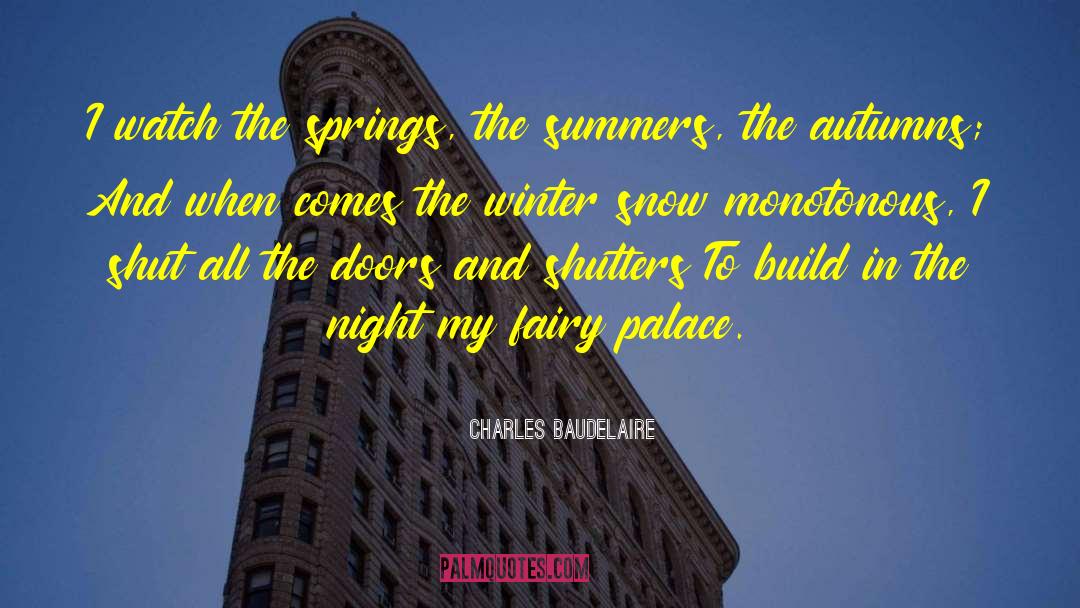 Winter Night quotes by Charles Baudelaire