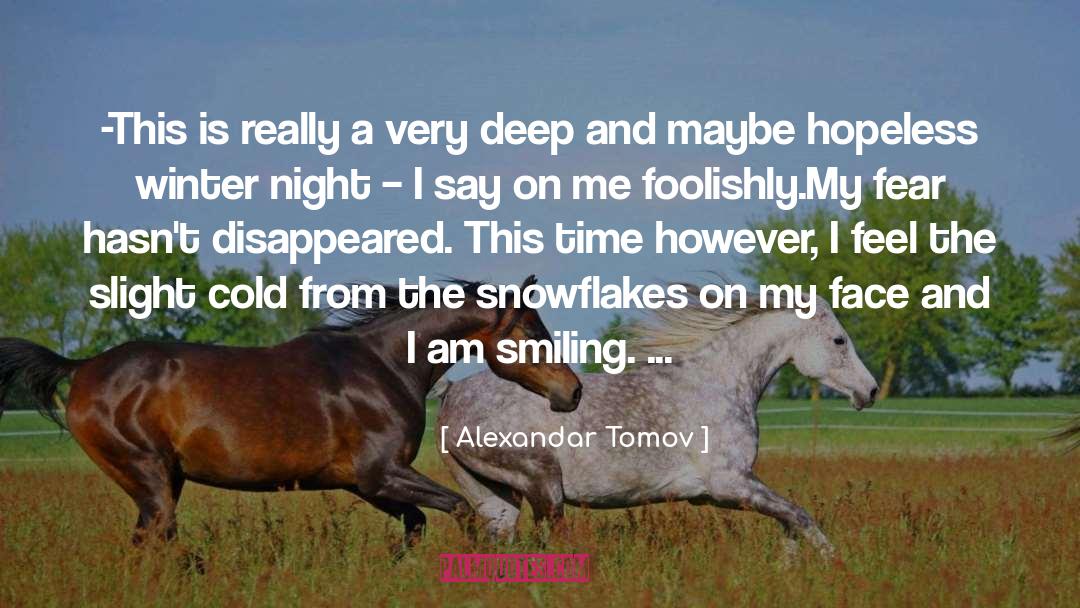 Winter Night quotes by Alexandar Tomov