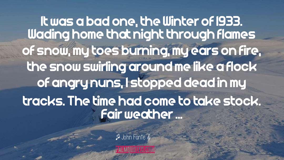 Winter Night quotes by John Fante
