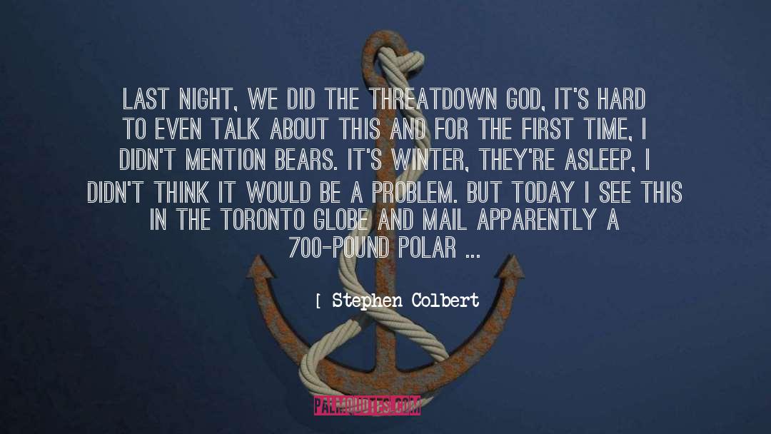 Winter Night quotes by Stephen Colbert