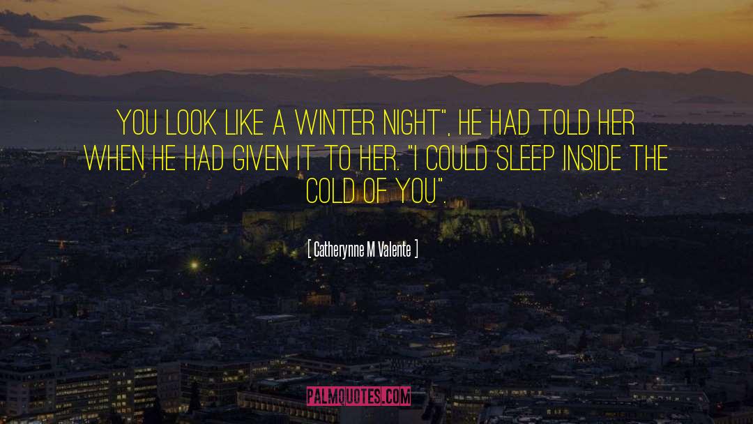 Winter Night quotes by Catherynne M Valente