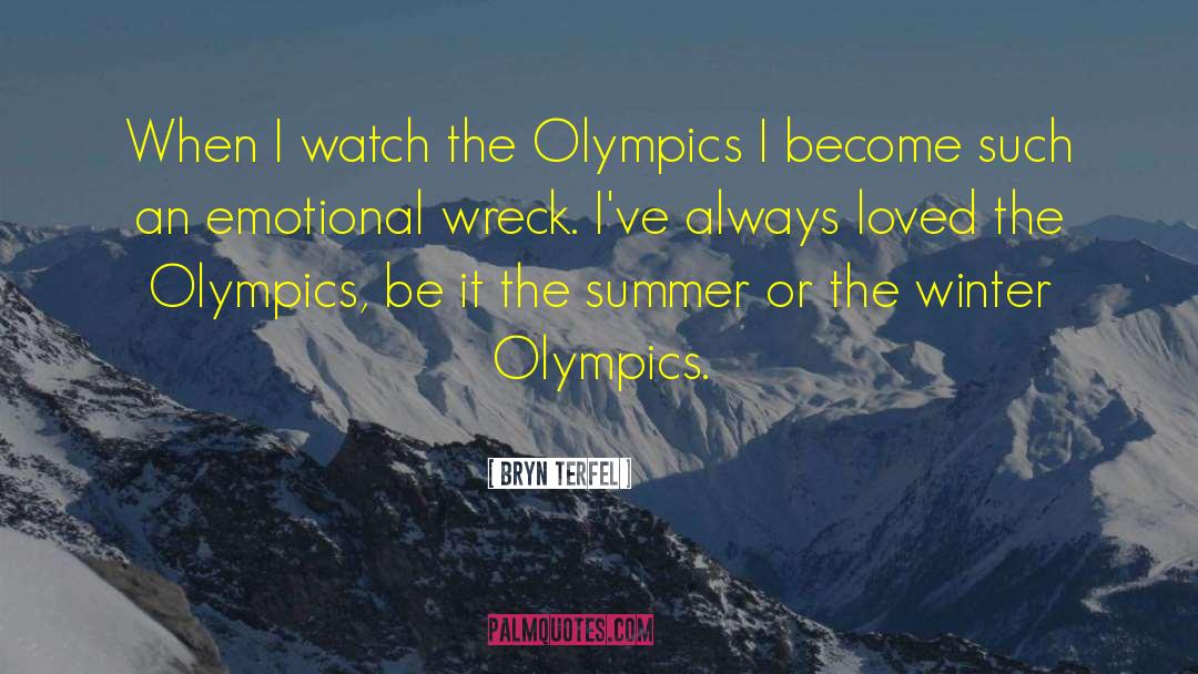 Winter Olympics quotes by Bryn Terfel