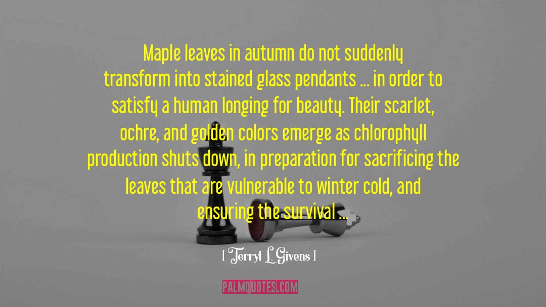 Winter S Past quotes by Terryl L. Givens