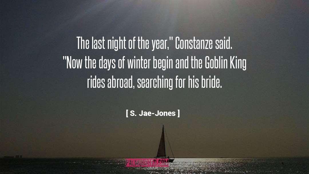 Winter S Past quotes by S. Jae-Jones