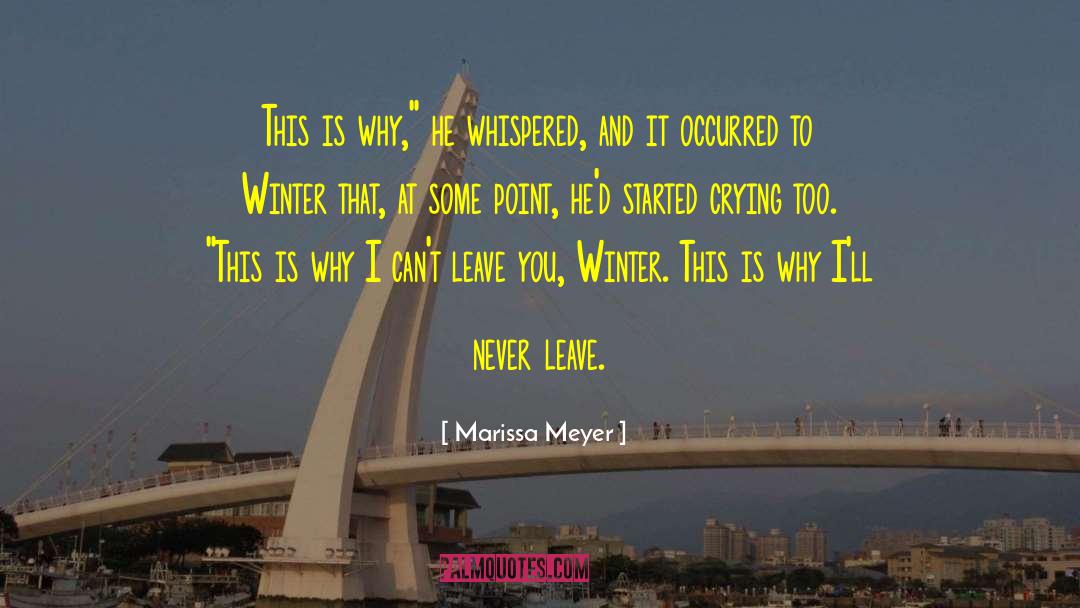 Winter Scene quotes by Marissa Meyer