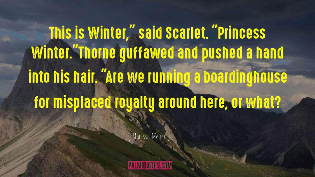 Winter Season quotes by Marissa Meyer