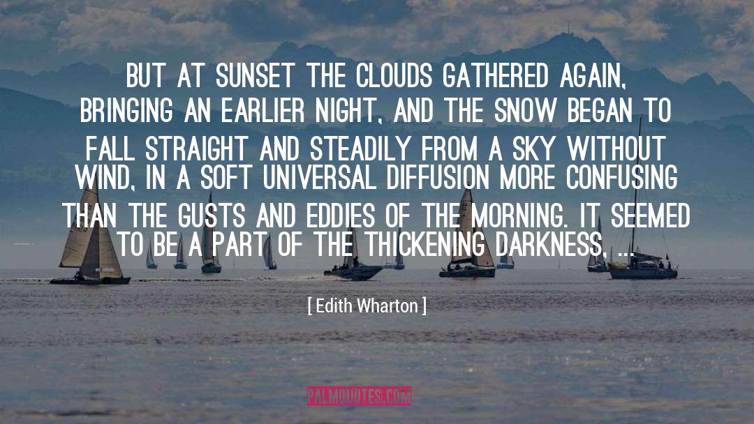 Winter Sky Aflame quotes by Edith Wharton
