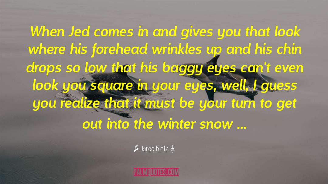 Winter Snow quotes by Jarod Kintz